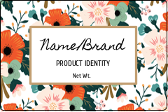 Bright Floral Frame