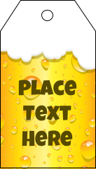 Golden Beer Bubbles