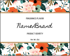 Bright Floral Frame