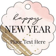 Gold & Pink New Year