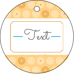 Beige Circular