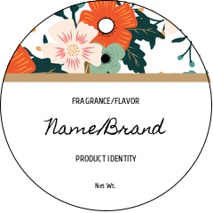 Bright Floral Frame