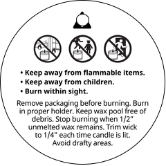 Candle Warning