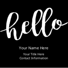 Script Hello