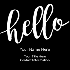 Script Hello