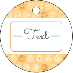 Beige Circular
