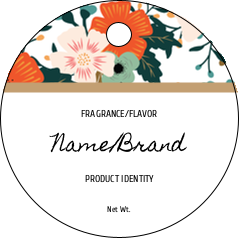 Bright Floral Frame