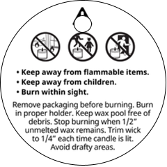 Candle Warning