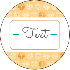 Beige Circular