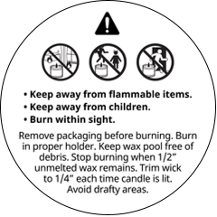 Candle Warning