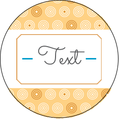 Beige Circular