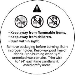 Candle Warning