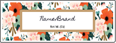 Bright Floral Frame