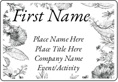 Elegant Floral Frame